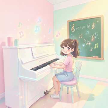 Niña Del Piano